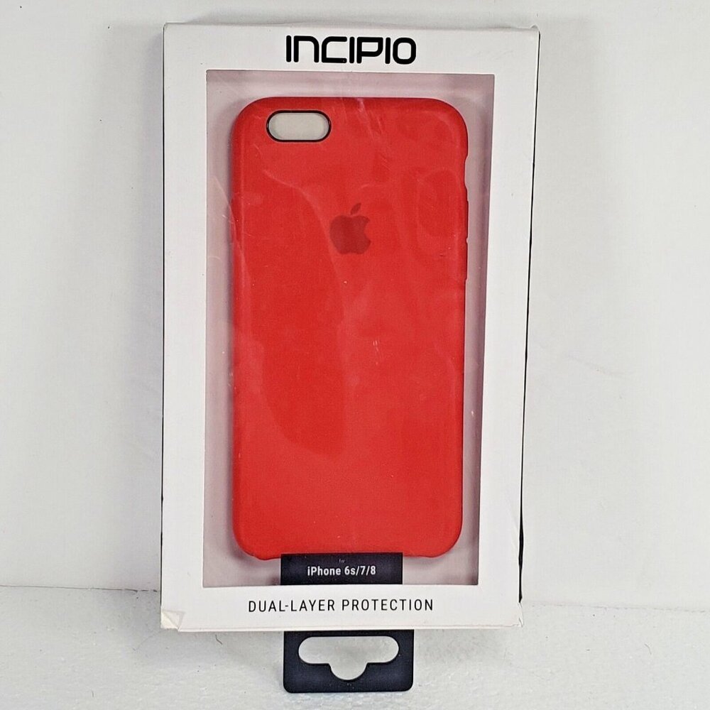INCIPIO Dual Pro Dual Layer Protection Case for iPhone 8/7/6s/6 Red